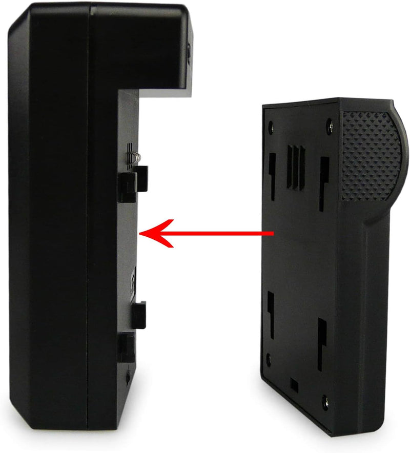 PATONA Ladegerät + Akku NP-F970 6600 mAh, 7.2 V kompatibel mit Sony Camcorder CCD-TR, CCD-TRV, DCR-T