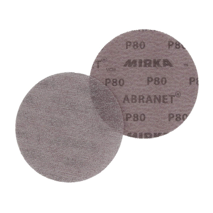 MIRKA Schutzauflage Ø 150mm 67-Loch, 5 Stück, zum Schützen von Schleiftellern mit Klettbelag & Mirka
