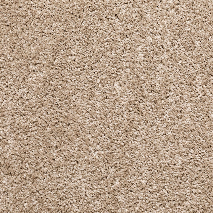 Steffensmeier Kurzflor Teppich Cambridge, Wohnzimmer, Schlafzimmer, in Sand, Grösse: Rund Ø 80 cm 80
