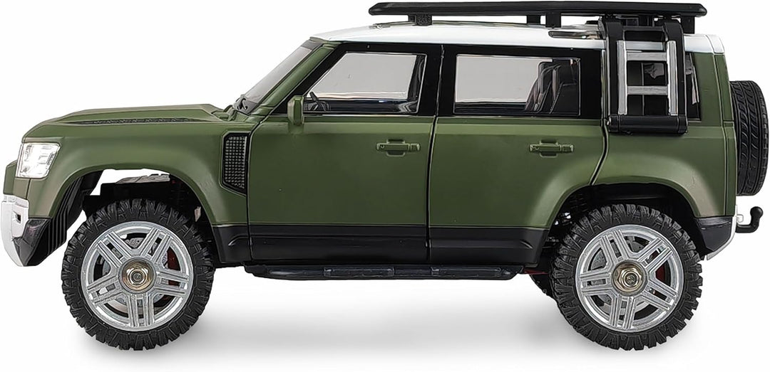 Amewi D110X24 Metall Scale RC Crawler ferngesteuertes Auto 4WD 1:24 RTR grün, grün