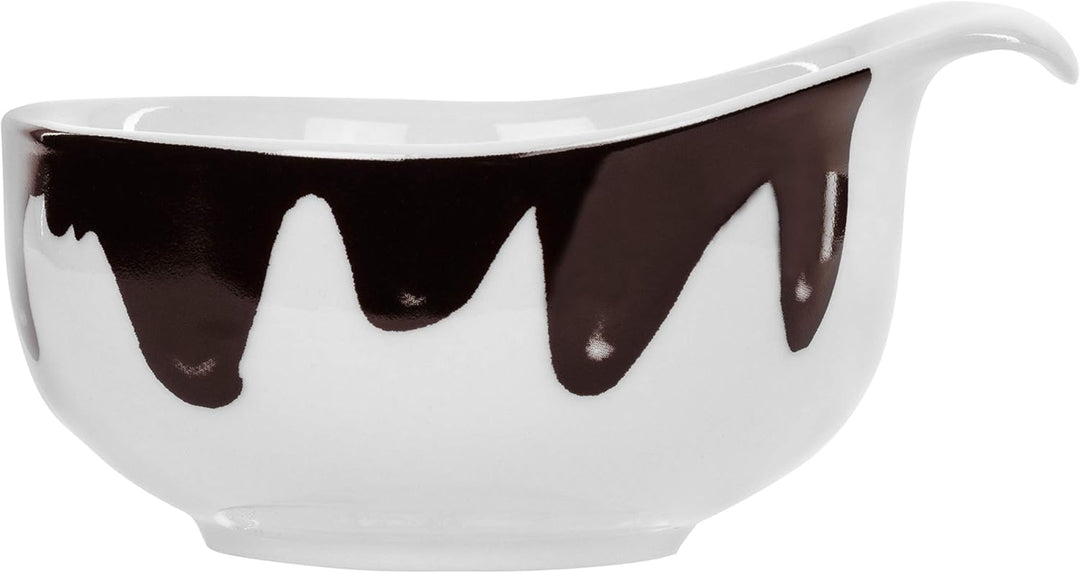 MamboCat 12er-Set Fondueschälchen Blob I 150ml I 12x Servier-Schale für Löffel-Dessert I Schokofondu