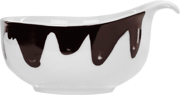 MamboCat 12er-Set Fondueschälchen Blob I 150ml I 12x Servier-Schale für Löffel-Dessert I Schokofondu