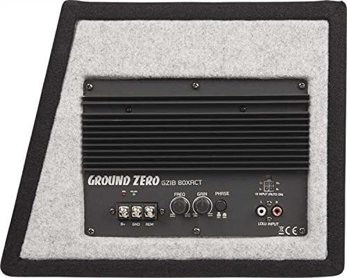 Hama GZIB 80 X ACT – Subwoofer (Aktiv, 100 W, 4 – 160 Hz, Schwarz, 38 cm, 24,5 cm)