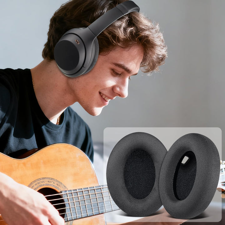SOULWIT Mikrosuede Ersatz Ohrpolster für Sony WH-1000XM4 (WH1000XM4) Over-Ear Kopfhörer, Polster mit