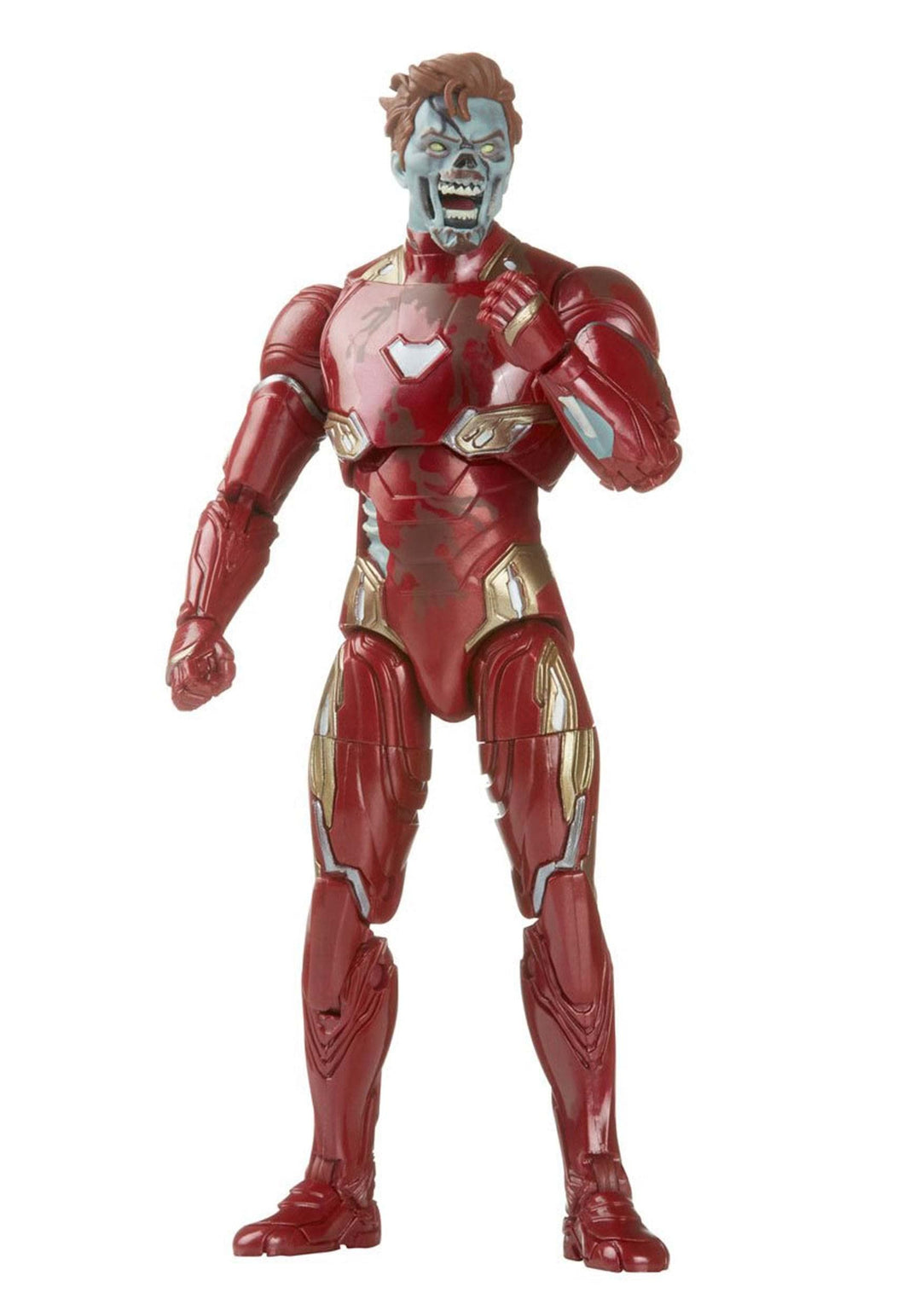 Hasbro Marvel Legends Series MCU Disney Plus What If Zombie Iron Man Marvel Action-Figur, 4 Accessoi