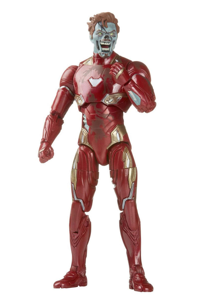 Hasbro Marvel Legends Series MCU Disney Plus What If Zombie Iron Man Marvel Action-Figur, 4 Accessoi