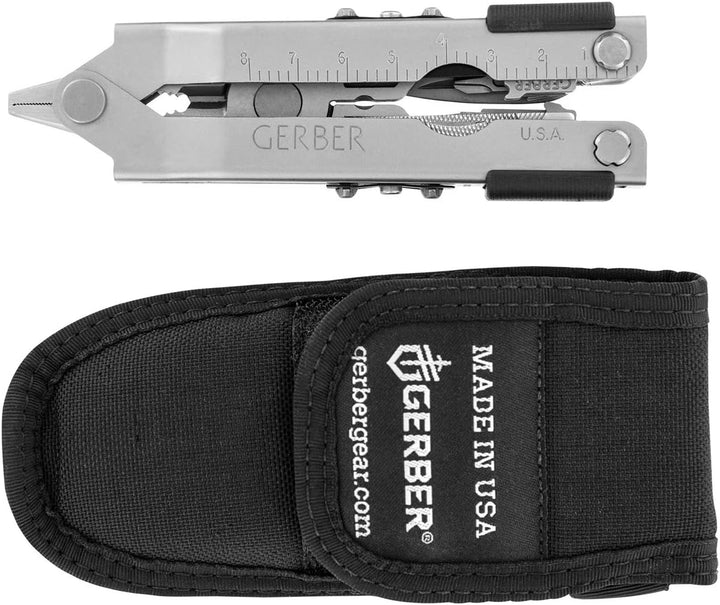 Gerber Multifunktionswerkzeug mit Nylon-Scheide, Einhandöffnung und 14 Funktionen, MP600 Pro Scout,