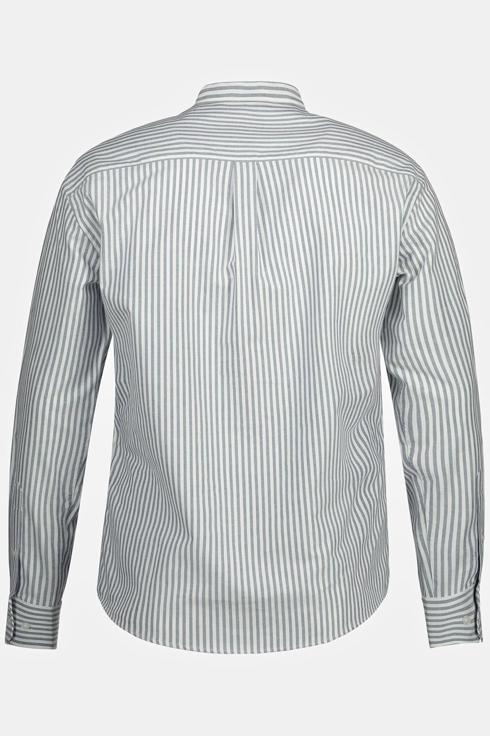 JP 1880 Herren grosse Grössen Übergrössen Menswear L-8XL Oxford-Hemd, Langarm, Buttondown-Kragen, Mo