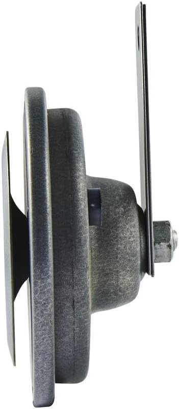HELLA - Horn - M26 - 24V - 115dB(A) - Frequenzbereich: 400Hz - Hochton - Gehäusefarbe: grau - Flachs