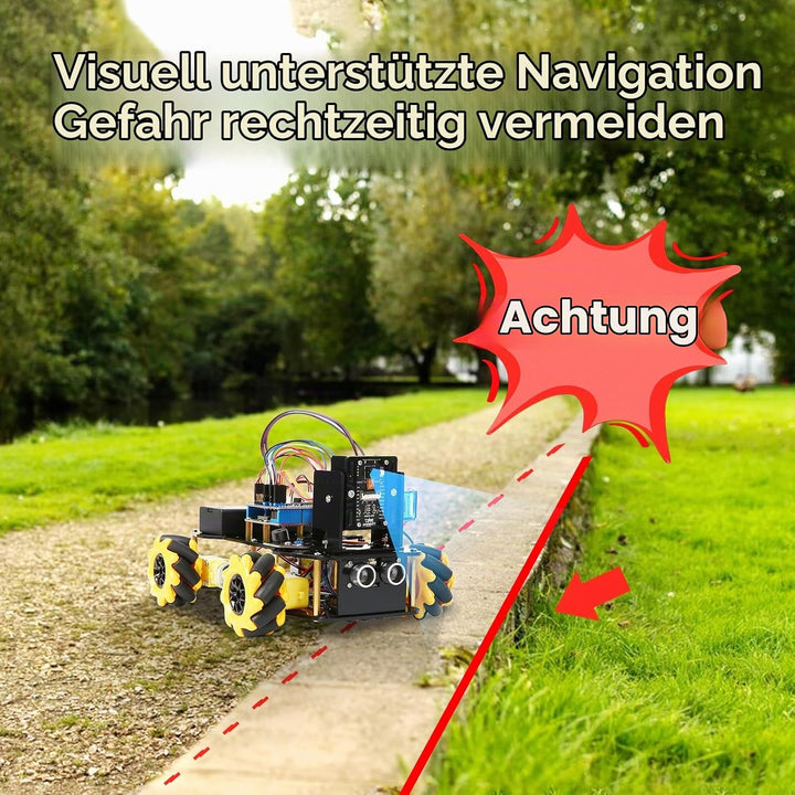 ACEBOTT Roboter Spielzeug für Kinder, Roboter Kinder mit 3-MP-Kamera, kompatibel mit Arduino und Scr