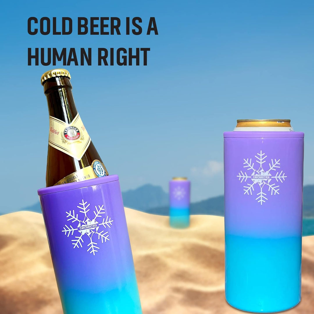 BierKühler Qualitätskühler Thermos Getränkekühler Flaschenkühler für 330 ml 440 ml 500 ml Bier Dosen
