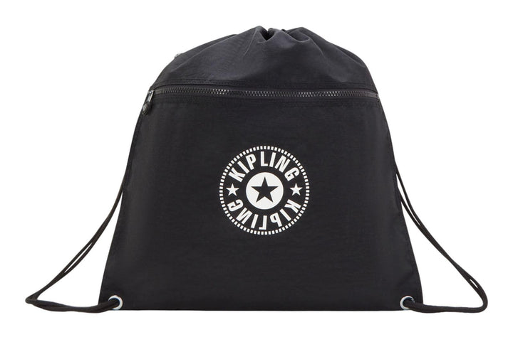 Kipling SUPERTABOO Mittelgrosser Rucksack, Black Lite