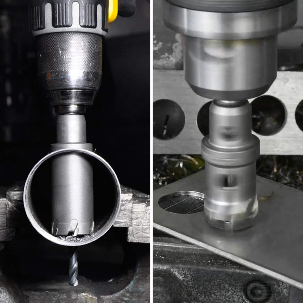 Lochsäge 38mm,LAIWEI bohrkrone,stahlbohrer,lochschneider metall,bohrer edelstahl,Scharf und langlebi
