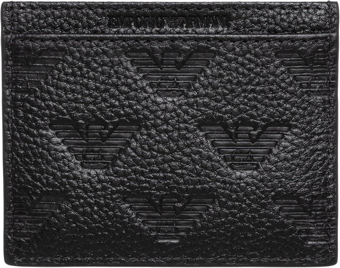 Emporio Armani herren Kreditkartenetui black