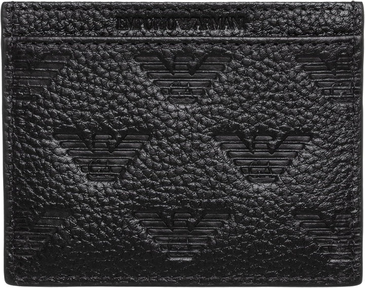 Emporio Armani herren Kreditkartenetui black