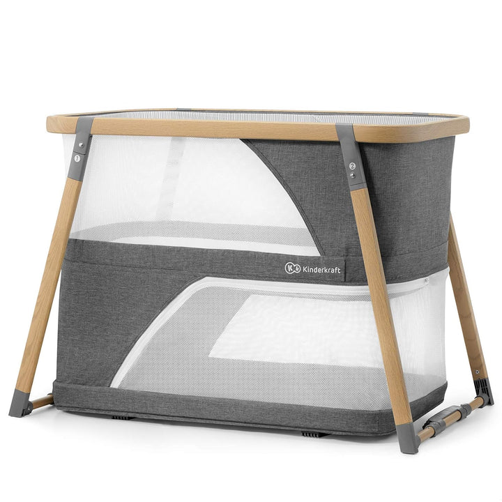 Kinderkraft Kinderreisebett 4 in 1 SOFI, Babybetten & Julius Zöllner 8320113100- Spannbetttuch Jerse