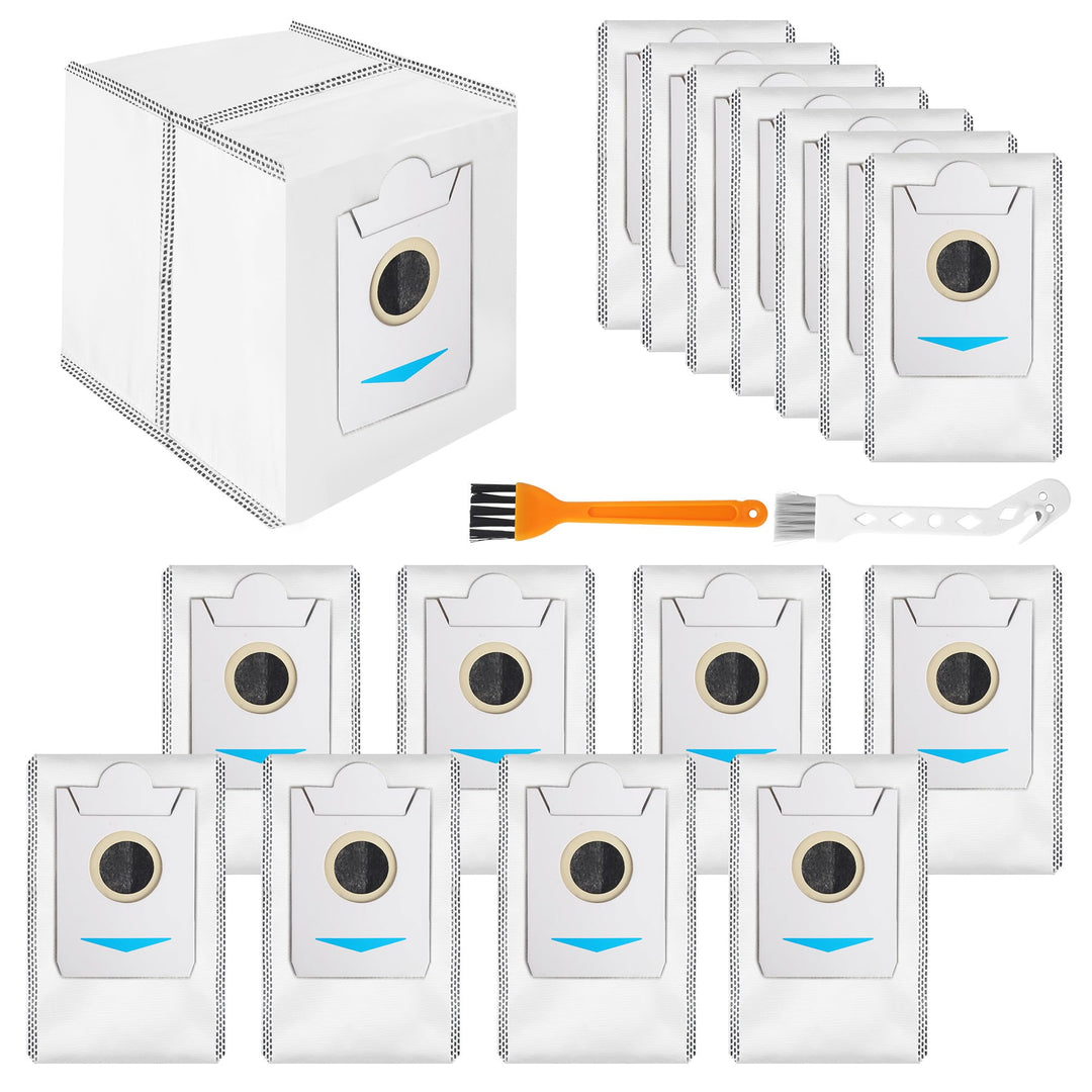 16 Stück Staubbeutel für Ecovacs Deebot T30 Pro Omni / T30 Omni / T30S / T30S PRO / X5 Omni/Deebot X