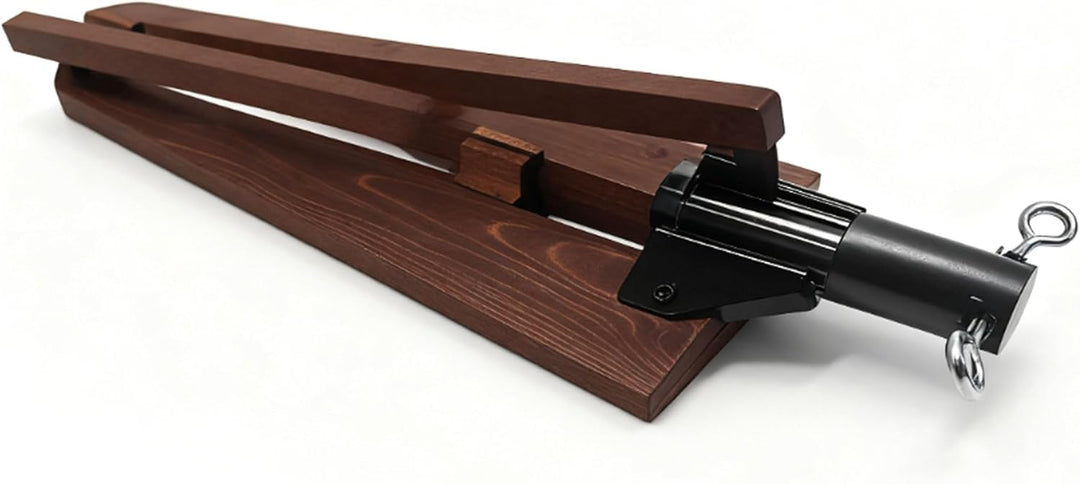 FRANKYSTAR Tripod L - Weihnachtsbaumständer 240 cm aus Massivholz
