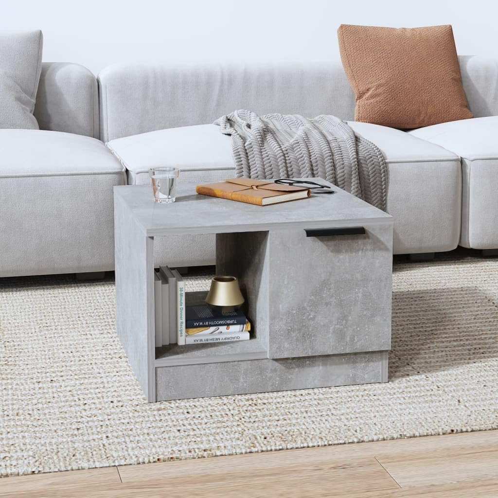 vidaXL Couchtisch mit 2 Fächern Beistelltisch Wohnzimmertisch Kaffeetisch Sofatisch Teetisch Tisch W