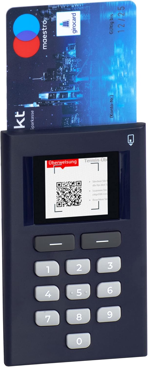 882 Hybrid - chipTAN QR und SmartTAN Photo Generator für Online-Banking bei Sparkasse, Volksbanken u