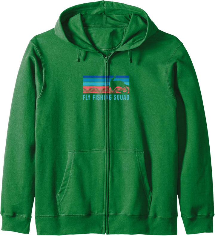 Fly Fishing Squad Team Angler Fischer Kapuzenjacke