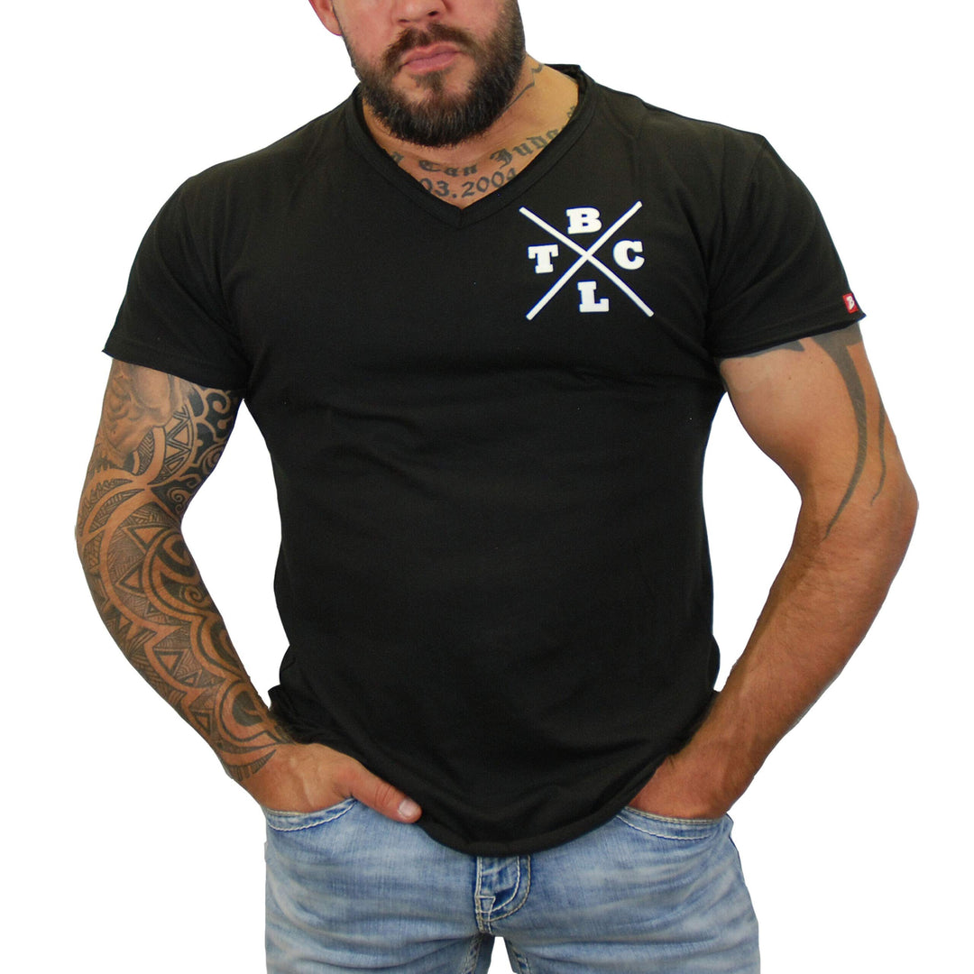 Brachial Premium Herren T-Shirt Move Slim-Fit - für Freizeit Bodybuilding Workout Gym Kraftsport Fit