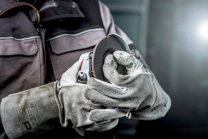 metabo Winkelschleifer WEV 17-125 Quick - 1700 W, 125 mm, VTC Elektronik, Schnellspannmutter, werkze