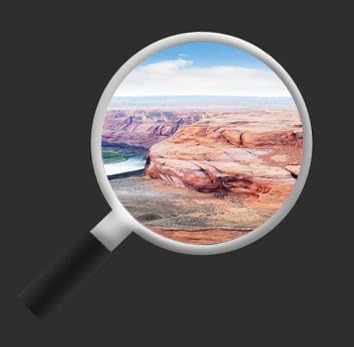 islandburner Bild Bilder auf Leinwand Grand Canyon V2 USA Arizona Horseshoe Bend Panorama XXL Poster