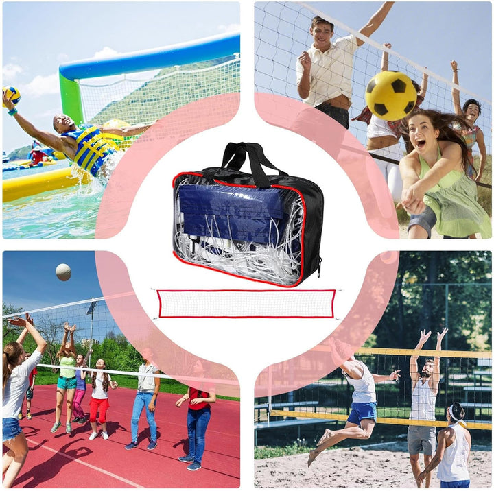Volleyballnetz Für Pool - Wasser Volleyball Spielzeug,Verstellbares Sportspiel Für Draussen Erwachse