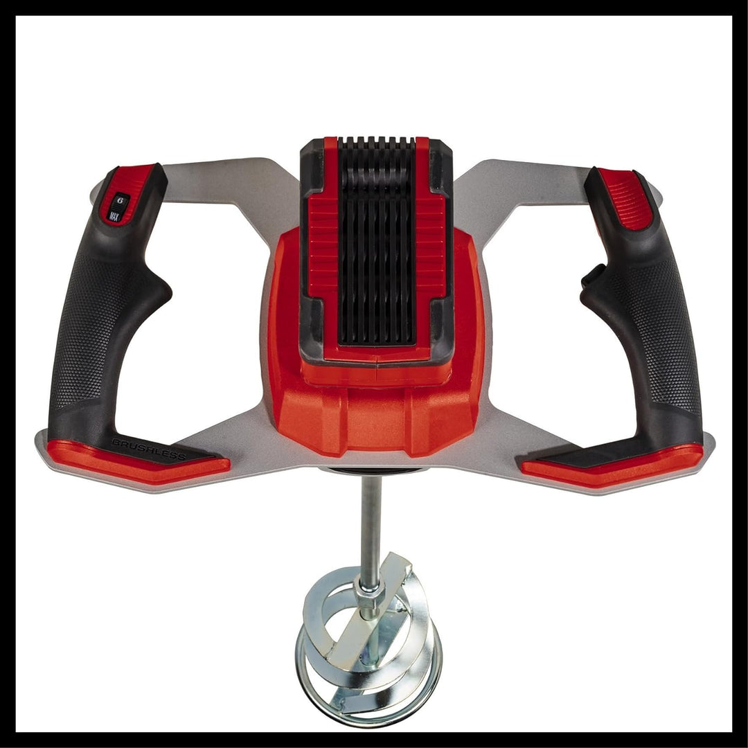 Einhell Professional Akku-Farbmörtelrührer TP-MX 18-2 Li BL Solo Power X-Change (2-Gang-Getriebe, Br
