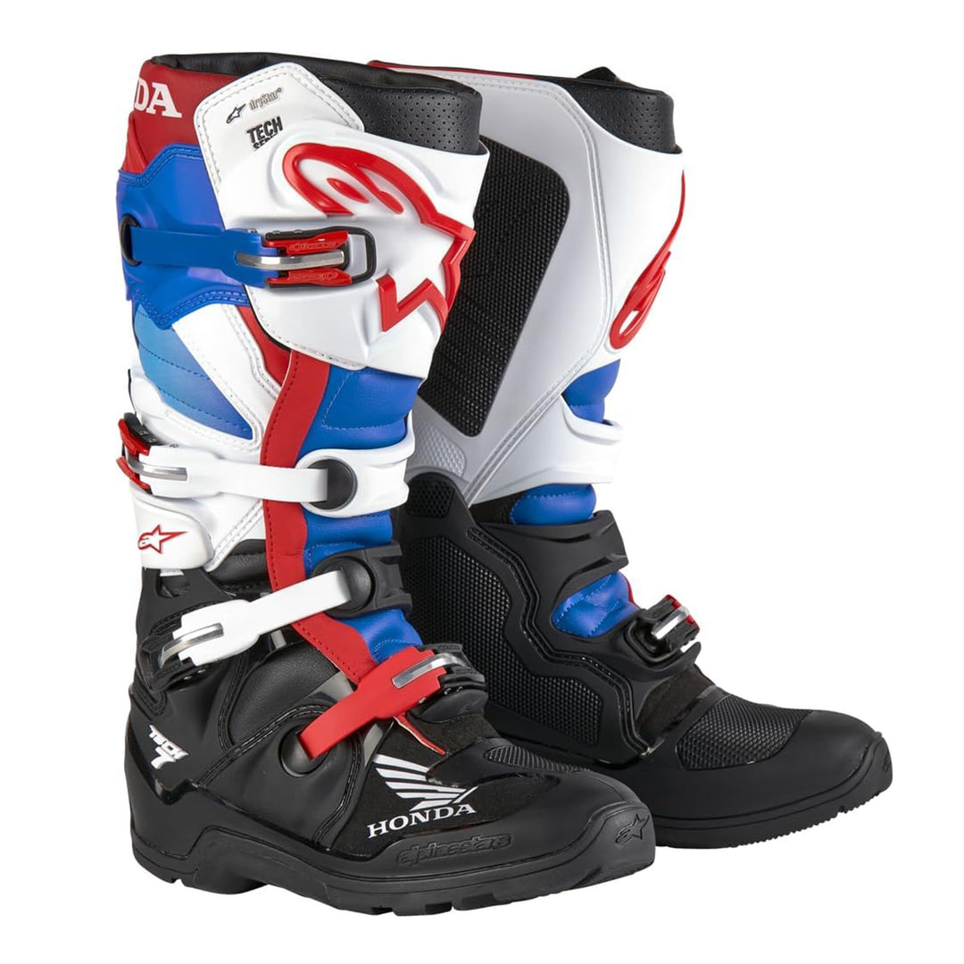 Alpinestars Motocross-Stiefel Tech 7 Enduro Drystar Schwarz/Grau | Sportlicher Offroad-Schutz 38.5 E