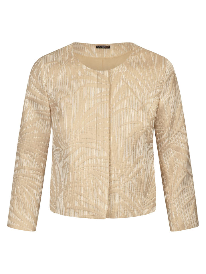 ApartFashion Damen (Klassisch) Lässiger Blazer 36 Beige-creme, 36 Beige-creme