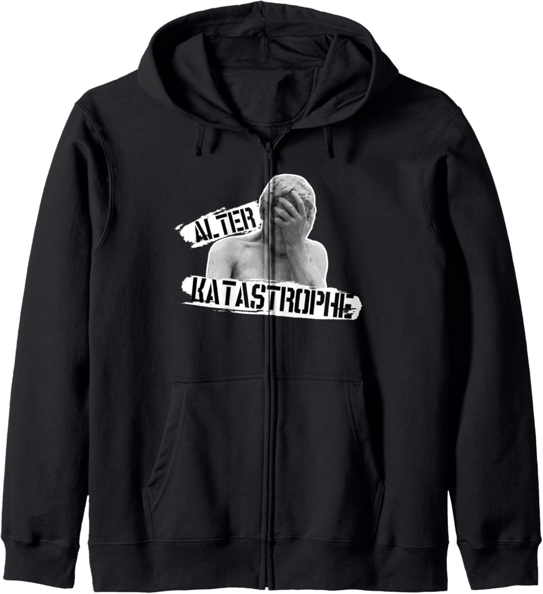 Alter Katastrophe Facepalm Lustiges Geschenk Kapuzenjacke