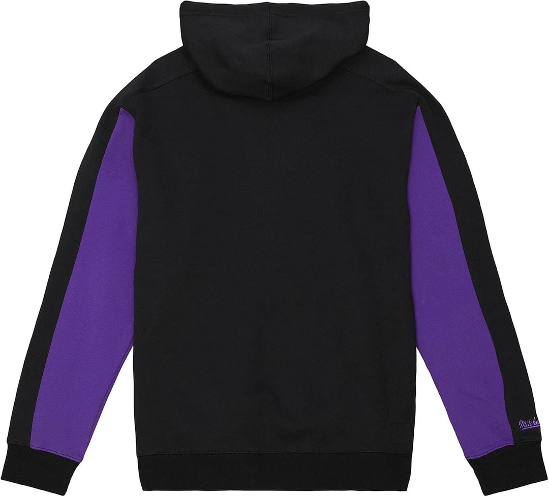 Mitchell & Ness NBA Color Blocked Hoodie 2.0 S Los Angeles Lakers, S Los Angeles Lakers