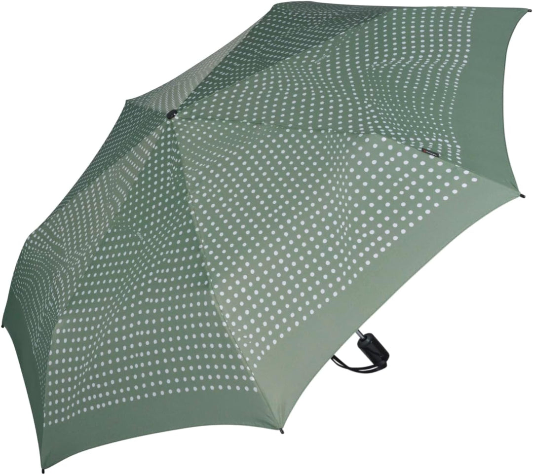 Knirps Taschenschirm Slim Duomatic Auf-Zu-Automatik Bolero - agave