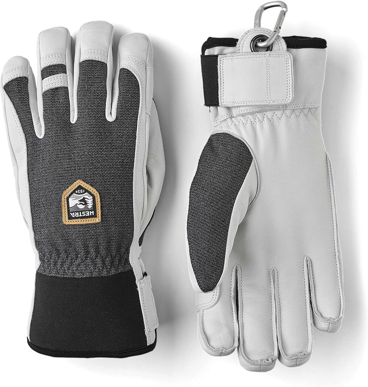 Hestra Ski Army Leather Patrol Winter Cold Weather Gloves Anthrazit 10, Anthrazit 10
