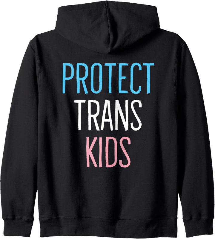 Protect Trans Kids Transgender LGBTQ Pride Flagge Kapuzenjacke