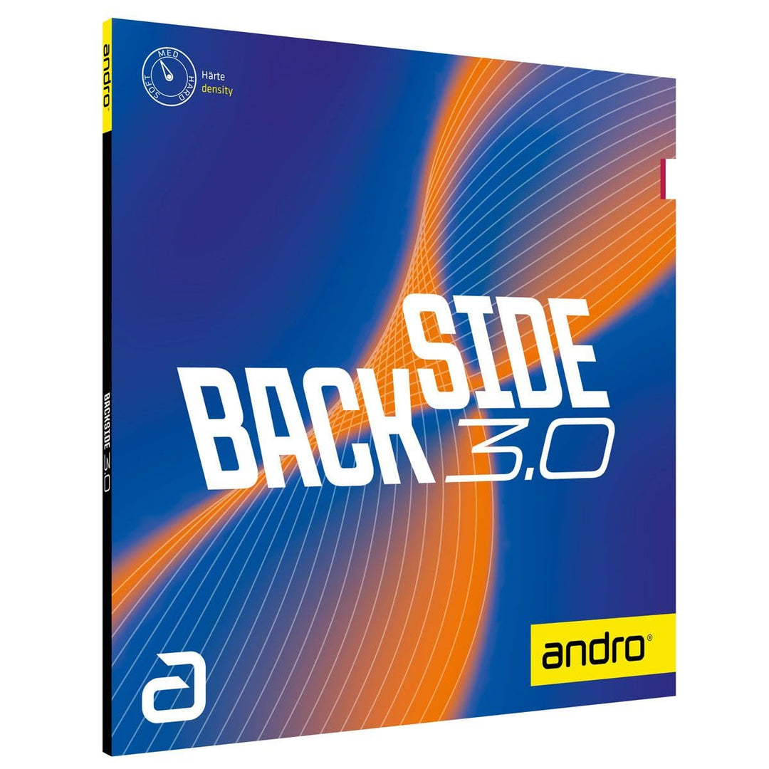 ANDRO Backside 3.0 Tischtennisbelag 1,5mm Schwarz, 1,5mm Schwarz