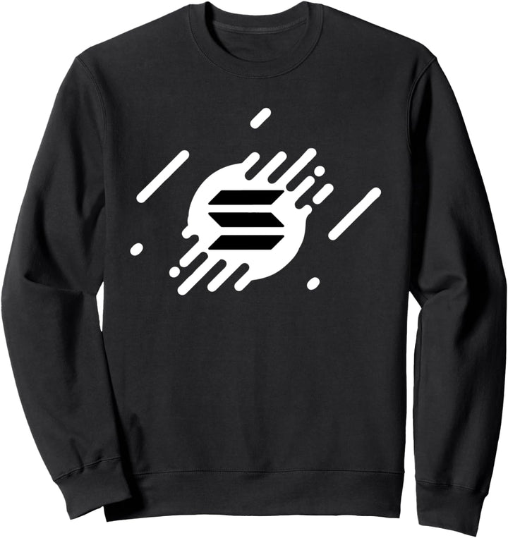 Solana Splash SOL Coin Krypto-Blockchain-Token Sweatshirt