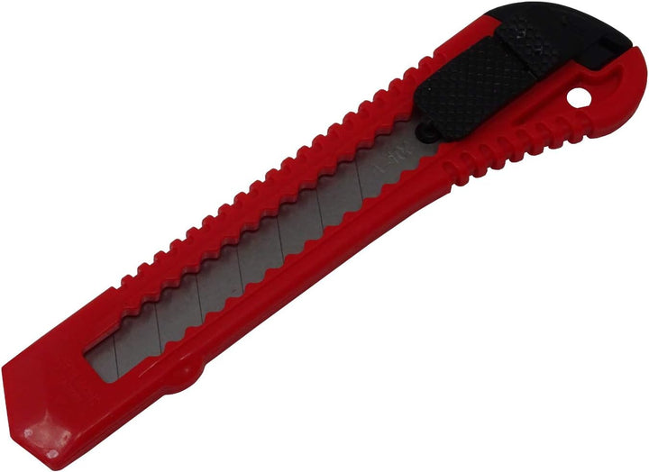 SBS Cuttermesser | 100 Stück | Teppichmesser für 18mm Abbrechklingen | Für Kartons, Bastelarbeiten u