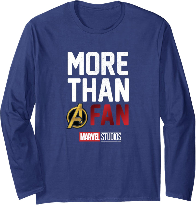 Marvel Studios MORE THAN A FAN 10th Anniversary Langarmshirt