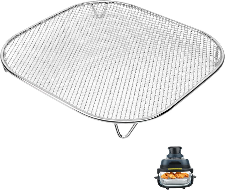 Airfryer Zubehör für Ninja CRISPi Heissluftfritteuse FN101, aus Edelstahl 304 Airfryer Grillrost Ede