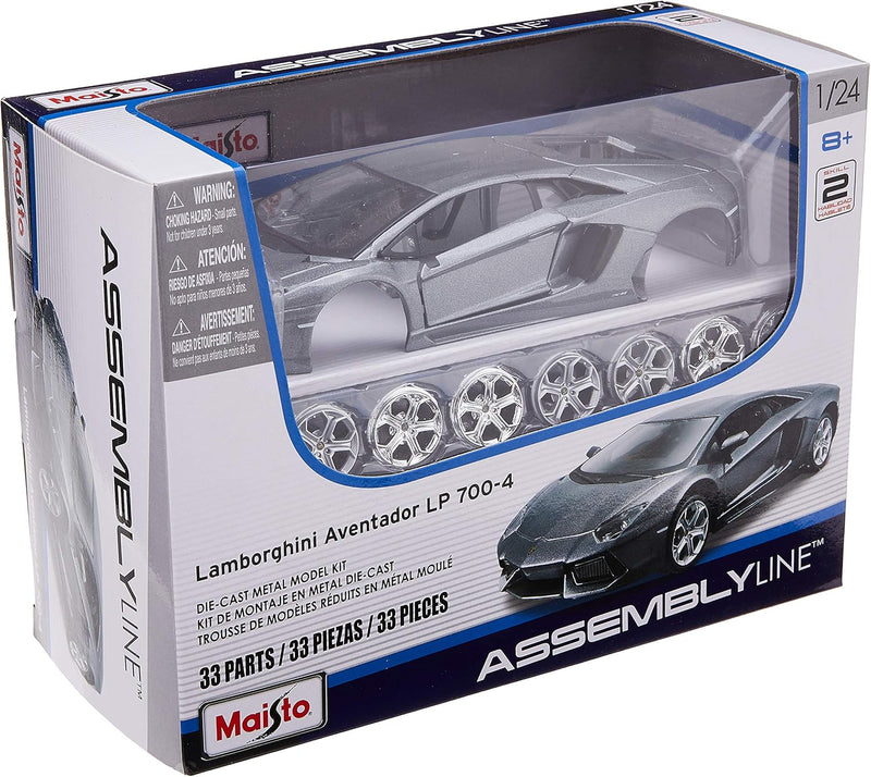 Maisto M39234 Lamborghini 1:24 Aventador LP700-4 KIT, farblich Sortiert