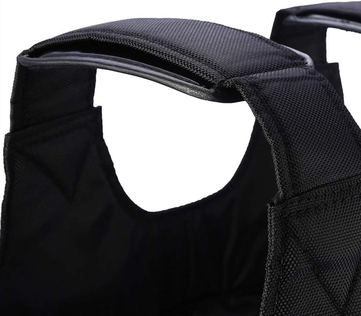 Verstellbare Gewichtsweste, Krafttraining Weight Vest für Damen und Herren, kann 20 kg tragen, geeig