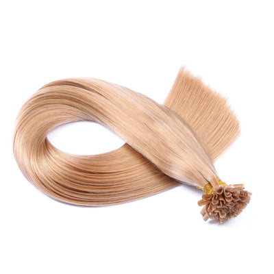 Keratin Bonding - # 20 - ASCHBLOND - 70cm - 250 Strähnen - 1g - 100% Remy Echthaar Haarverlängerung