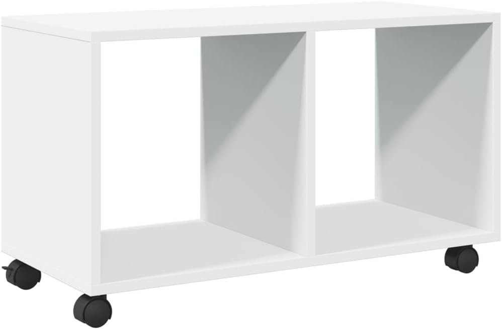 vidaXL Rollschrank, Rollcontainer mit Offenem Design, Aktenschrank für Büro Wohnzimmer, Büroschrank