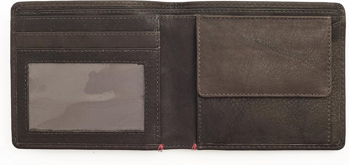 Zippo Herren Zweifachgefaltete Brieftasche Mokka Geldbörse Braun (Mokka) 1x10x11 cm (B x H x T) Brau