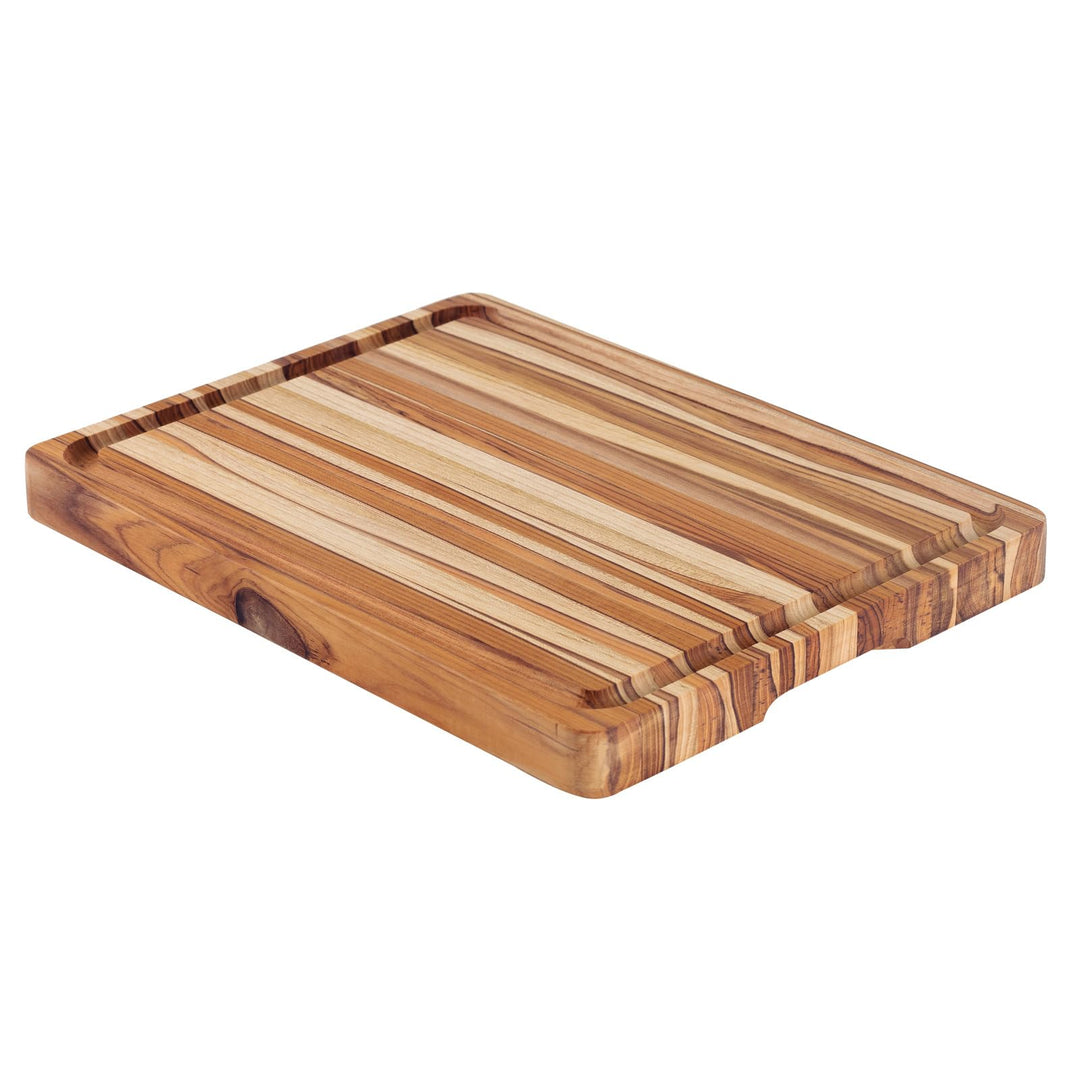 Fleischer-Billot aus FSC-Teakholz, 50 x 38 x 4 cm. (XL), XL