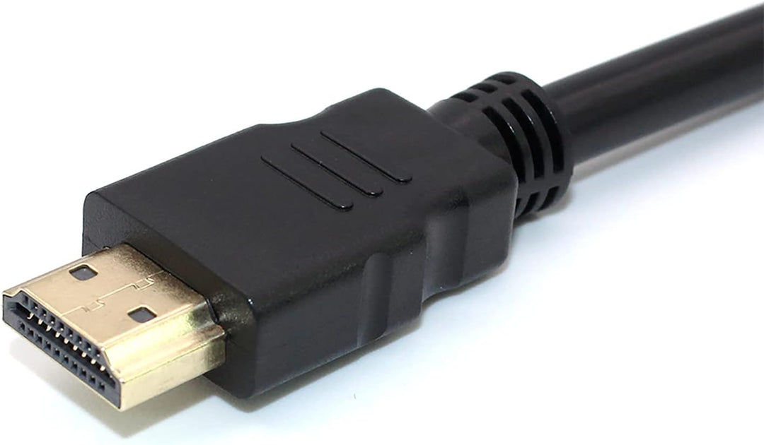 BATU HDMI-Splitter-Adapterkabel – HDMI-Splitter, 1-in-2-Out-Stecker auf Dual-Buchse, 1 auf 2-Wege-Bu