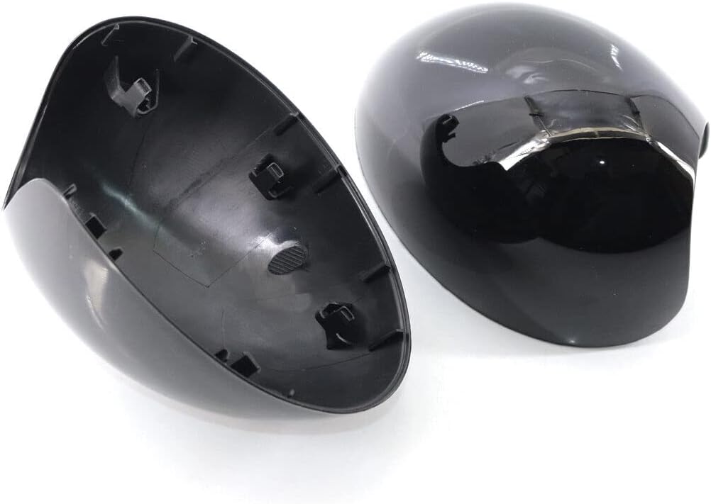 GSRECY Aussentür Seite Aussenspiegel Abdeckung Shell Cap Kompatibel mit Mini R55 R56 R57 R58 R59 R61